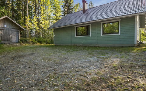 Heikinniemi: Træ, Sne, Sommerhus, Vinter, Tag, Hjem, Fryser, Bjælkehytte, Sidespor, Hældning