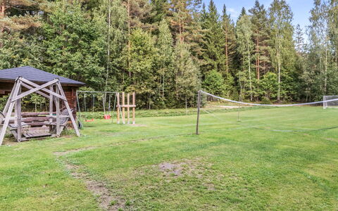 Nestori: Træ, Sommerhus, Bjælkehytte, Skov, Skur, Garden Bygninger, Lærk, Woodland, Bejdse