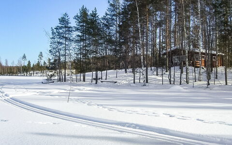 2233.: Træ, Sne, Vinter, Sommerhus, Fryser, Hjem, Bjælkehytte, Lærk, Sidespor