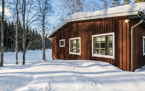 2235: Træ, Sommerhus, Bjælkehytte, Skov, Skur, Garden Bygninger, Lærk, Woodland, Bejdse