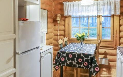 6309: Træ, Sommerhus, Bjælkehytte, Skov, Skur, Garden Bygninger, Lærk, Woodland, Bejdse