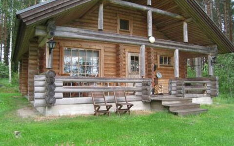 5816: Træ, Sommerhus, Bjælkehytte, Garden Bygninger, Hårdttræ, Sidespor, Veranda, Skur, Bejdse, Gård