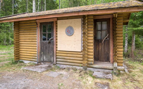 Aurinkoniemi: Træ, Sne, Vinter, Sommerhus, Fryser, Hjem, Bjælkehytte, Lærk, Sidespor