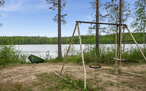 Aurinkoniemi: Træ, Sne, Vinter, Sommerhus, Fryser, Hjem, Bjælkehytte, Lærk, Sidespor