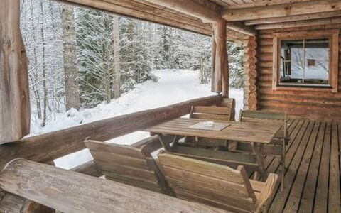 Hepolehto: Træ, Sommerhus, Bjælkehytte, Skov, Skur, Garden Bygninger, Lærk, Woodland, Bejdse