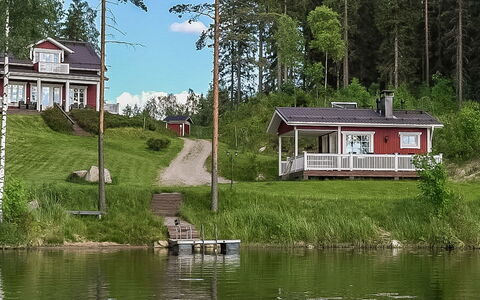 Villa Akuliina: Træ, Sne, Vinter, Sommerhus, Fryser, Hjem, Bjælkehytte, Lærk, Sidespor