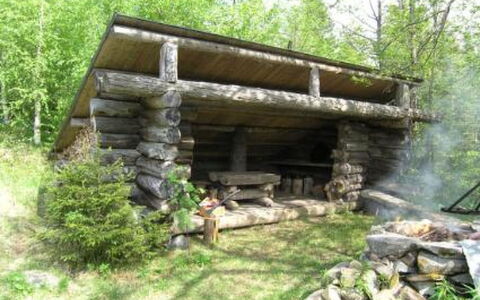 Vaaran Loma-Asunto: Træ, Sommerhus, Bjælkehytte, Skov, Skur, Garden Bygninger, Lærk, Woodland, Bejdse