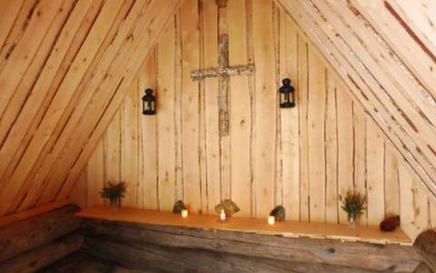 Vaaran Loma-Asunto: Træ, Sommerhus, Bjælkehytte, Skov, Skur, Garden Bygninger, Lærk, Woodland, Bejdse