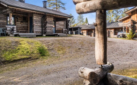 Vuokatinportti A7 Susiportti: Træ, Sne, Vinter, Sommerhus, Fryser, Hjem, Bjælkehytte, Lærk, Sidespor
