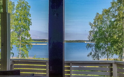 Villa-Lyydia: Træ, Sommerhus, Bjælkehytte, Skov, Skur, Garden Bygninger, Lærk, Woodland, Bejdse