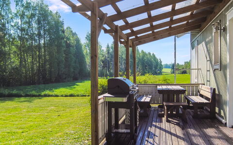 Kaisla: Træ, Sommerhus, Bjælkehytte, Skov, Skur, Garden Bygninger, Lærk, Woodland, Bejdse