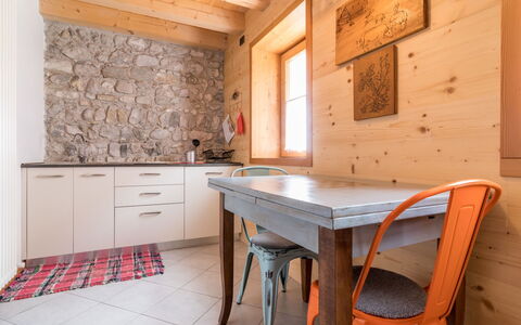 Feriebolig:&nbsp;Albergo Diffuso - Cjasa Ustin 100.4