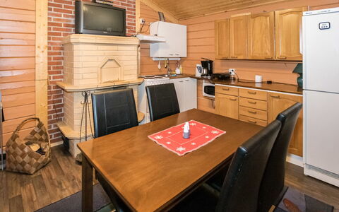 Mäntymäki: Træ, Vinter, Sne, Hjem, Sommerhus, Fryser, Sidespor, Bjælkehytte, Is