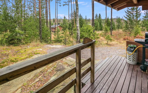 Mäntymäki: Træ, Vinter, Sne, Hjem, Sommerhus, Fryser, Sidespor, Bjælkehytte, Is