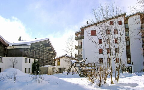 Encarden Apt. 3.1: Bygning, Boligområde, Sne, Vinter, Hus, Hjem, Arkitektur, Kvarter, Fryser, Menneskelig Bosættelse