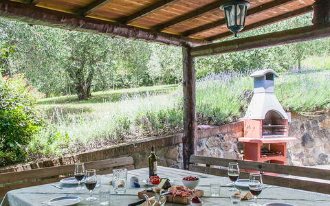 Val D'Orcia: Ejendom, Hus, Værelse, Sommerhus, Bygning, Backyard, Ejendom, Hjem, Estate, Indretning