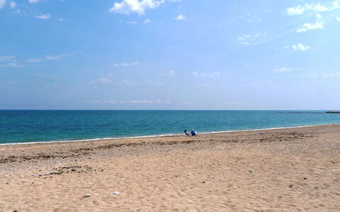 Marenia: Krop Af Vand, Strand, Hav, Himmel, Ocean, Kyst, Kyst, Sand, Ferie, Horisont