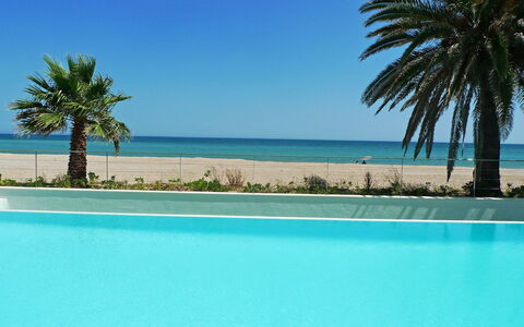 Marenia: Svømmepøl, Blå, Ferie, Træ, Tropics, Palme Træ, Himmel, Caribbean, Hav, Azure