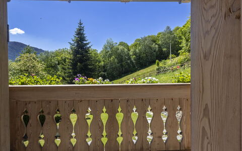 Chalet Anna: Træ, Baluster, Bejdse, Hårdttræ, Altan, Veranda, Gelænder, Planke, Eco Hotel