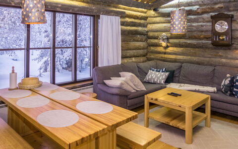 Rukakämmekkä: Sne, Træ, Vinter, Sommerhus, Hus, Tag, Hjem, Fryser, Bjælkehytte, Kvist