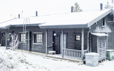 Rukan Vaarala 2 C 3: Sne, Træ, Vinter, Sommerhus, Hus, Tag, Hjem, Fryser, Bjælkehytte, Kvist
