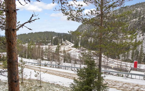 Rukan Vaarala 2 C 3: Sne, Træ, Vinter, Sommerhus, Hus, Tag, Hjem, Fryser, Bjælkehytte, Kvist