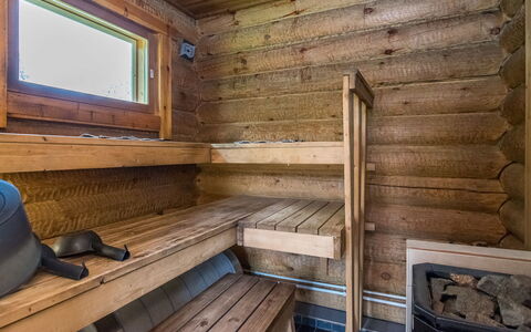 Ahvenranta: Træ, Bank, Hus, Sommerhus, Sø, Dam, Skov, Bjælkehytte