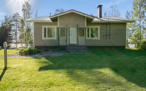 Kärkiniemi: Træ, Vinter, Sne, Hjem, Sommerhus, Fryser, Sidespor, Bjælkehytte, Is