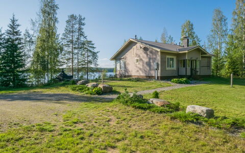 Kärkiniemi: Træ, Vinter, Sne, Hjem, Sommerhus, Fryser, Sidespor, Bjælkehytte, Is