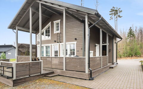 Villa Nummenranta 2: Sommerhus, Hus, Hjem, Garden Bygninger, Sidespor, Bjælkehytte, Stuehus, Estate, Skur, Gård