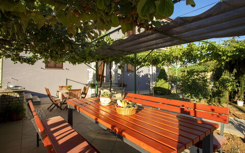 Olivia: Bord, Himmel, Ejendom, Møbel, Plante, Stol, Azure, Skygge, Indretning, Arkitektur