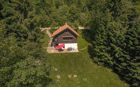 Chalet de la Vue des Alpes: Ejendom, Naturlige Landskab, Træ, Land Lot, Biome, Hus, Græs, Hytte, Landskab, Fotografering