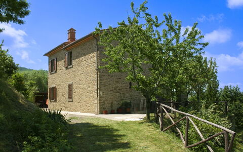 Casetta i Ciliegi: Have, Sommerhus, Stuehus, Skygge, Landscaping, Estate, Gård, Backyard, Stenmur, Hacienda