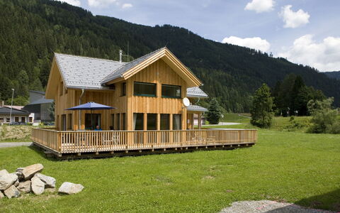 Murau 202: Himmel, Sky, Plante, Bjerg, Træ, Træ, Hus, Land Lot, Vindue, Naturlige Landskab