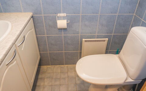 Kaukonraitti 4 C 2: Toiletbræt, Badeværelse, Toilet, Sanitærarmatur, Gulvbelægning, Badeværelsesvask, Etage, Hvid, Håndvask, Indretning