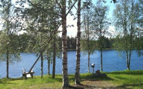 Hiiden Kämppäkartano: Vandvej, Bank, Vandløb, Sø, Sommerhus, Skov, Kanal, Reservoir, Bjælkehytte