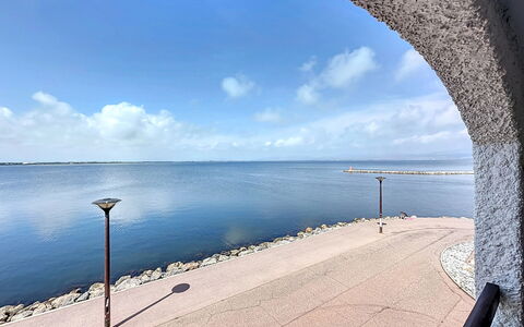 Le Barcarès 960: Blå, Krop Af Vand, Hav, Coastal Og Oceaniske Landskabsformer, Kyst, Ocean, Kyst, Strand, Lyd, Walkway