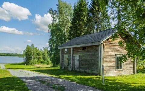 Aamunkoi: Træ, Sommerhus, Bjælkehytte, Skov, Skur, Garden Bygninger, Lærk, Woodland, Bejdse