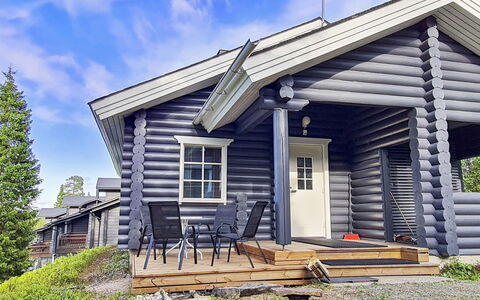 Vuosselinkulma 1: Sne, Træ, Vinter, Sommerhus, Hus, Tag, Hjem, Fryser, Bjælkehytte, Kvist