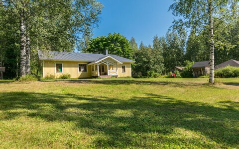Rauhalinna: Sommerhus, Hus, Hjem, Garden Bygninger, Sidespor, Bjælkehytte, Stuehus, Estate, Skur, Gård