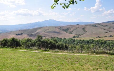 Le Querce Di Campocane: Græs-, Bjergrige Landskabsformer, Bakke, Naturligt Miljø, Pasture, Highland, Bjerg, Himmel, Naturlige Landskab, Almindeligt