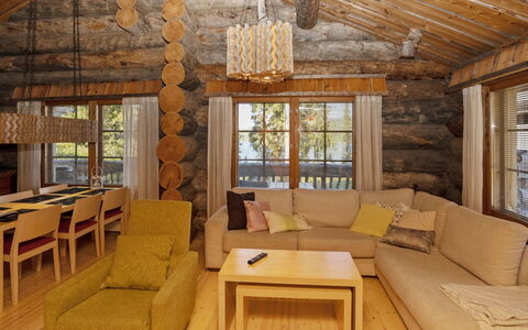 Villa Vuosselinjärvi: Sne, Træ, Vinter, Sommerhus, Hus, Tag, Hjem, Fryser, Bjælkehytte, Kvist