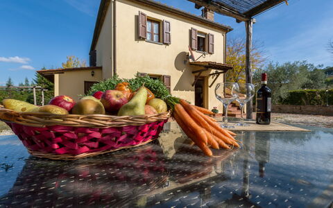 Villa La Fragola: Frugt, Himmel, Lokal Mad, Hus, Mad, Vegetarmad, Plante, Ferie, Hjem